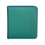 Two-Tone Bifold Mini Wallet
