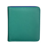 Two-Tone Bifold Mini Wallet
