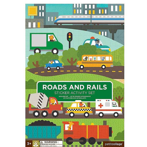 Roads & Rails Sticker