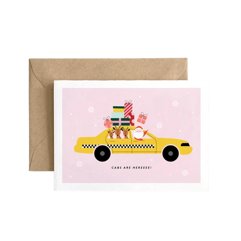 Holiday Boxed Cards: Cabs are Here