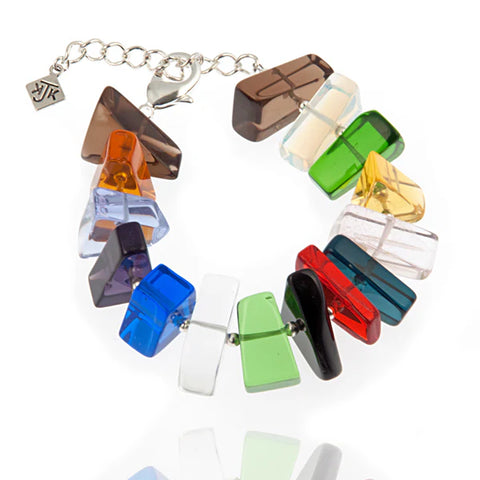 Bracelet: Stained Glass Gem