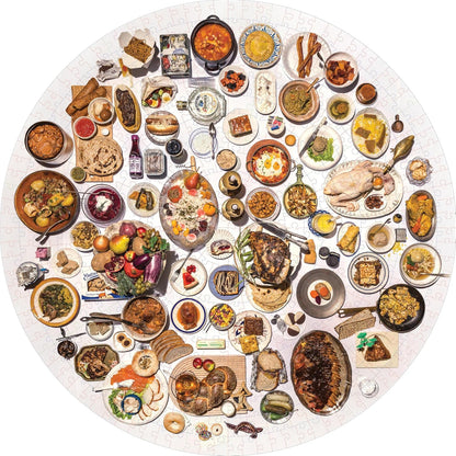 El rompecabezas de los 100 alimentos más judíos