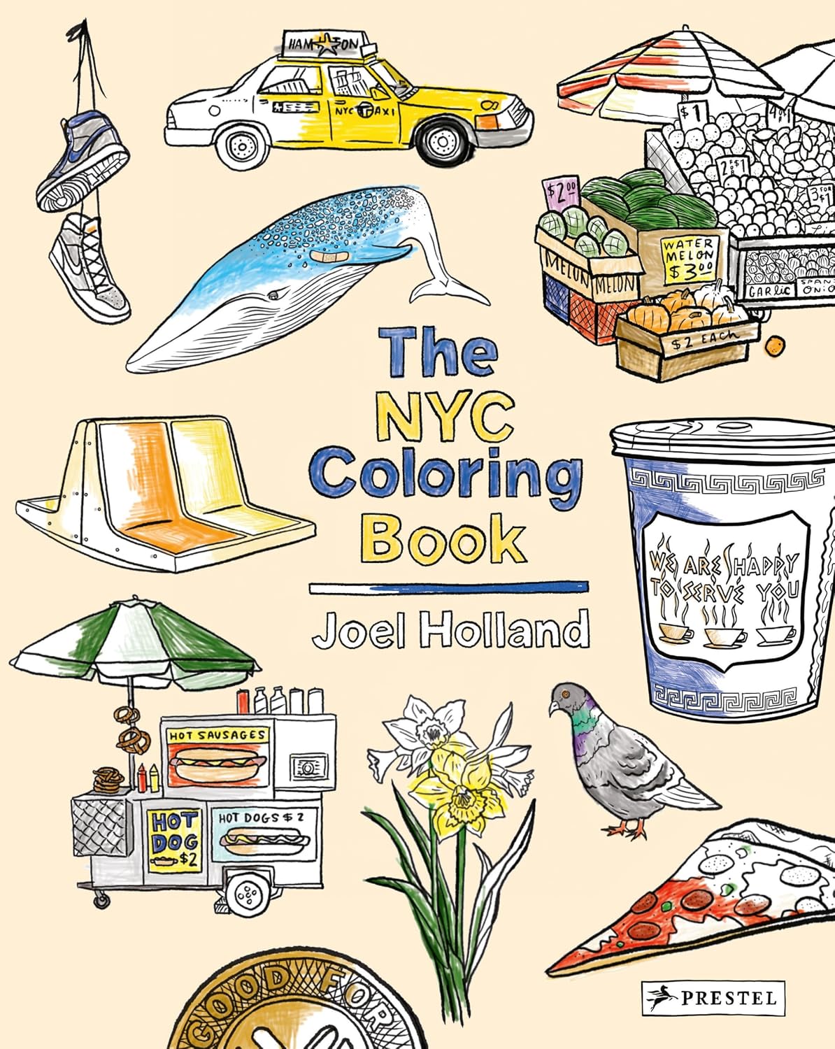 The NYC Coloring Book by Joel Holland