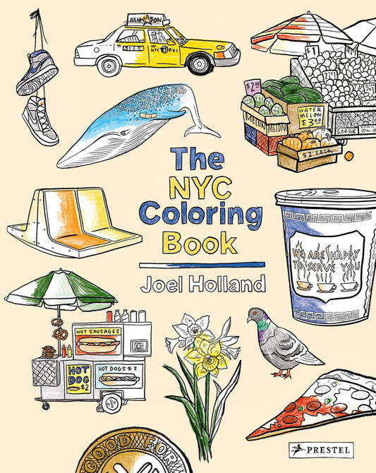 The NYC Coloring Book by Joel Holland