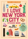 I Love New York City Stickers Book