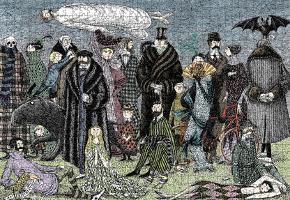 Puzzle: Edward Gorey 1000 Pieces