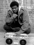 Print: Afrika Bambaataa, Bronx 1983 by Janette Beckman