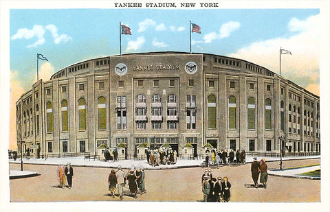 Print: Yankee Stadium New York
