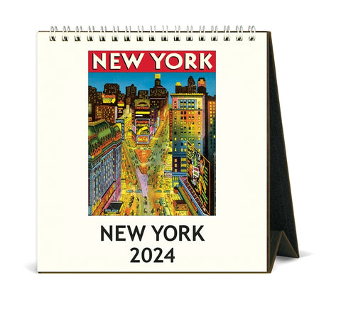 New York Desk Calendar 2024