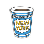 Sticker: NY Coffee Cup