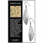 Sidewall Leaf Earrings