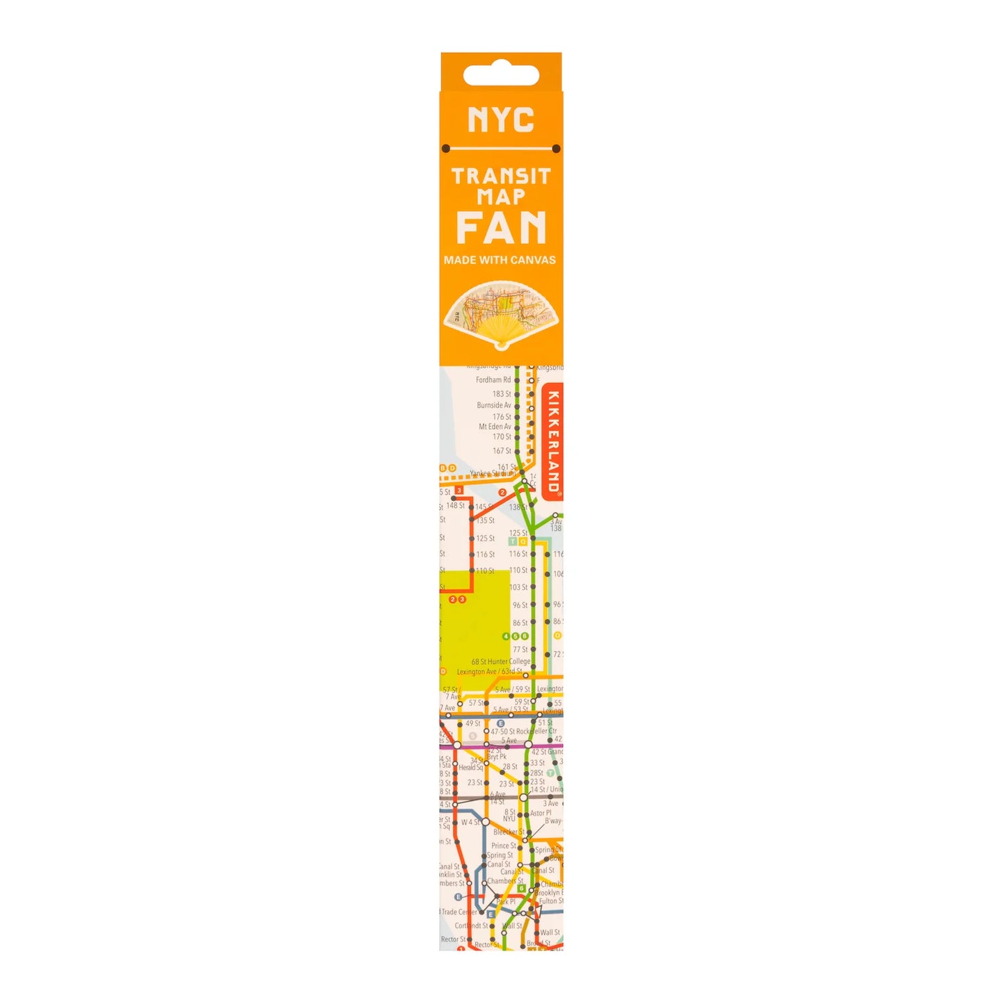NYC Transit Map Fan
