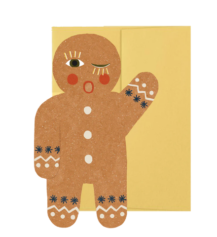 Card: Gingerbread Man