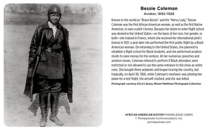 Tarjetas de conocimiento: historia afroamericana