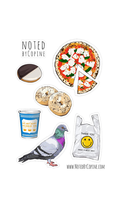 New York Sticker Sheet