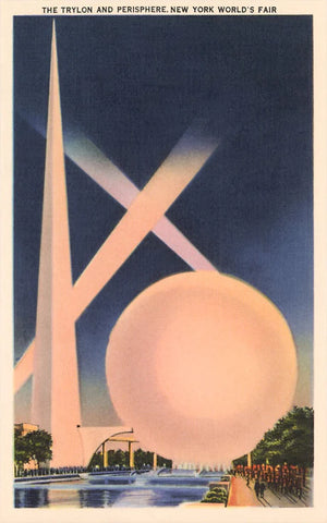 Magnet: Trylon & Perisphere, Worlds Fair