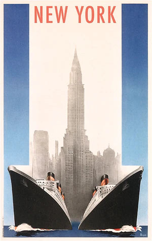 Magnet: New York Travel Poster