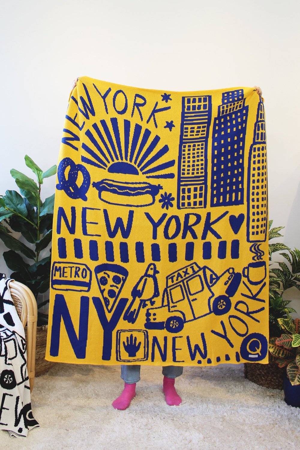 Blanket: NYC Knit