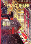 "Holiday Party at Bird's Eye View" New Yorker Cover Christmas Card Set