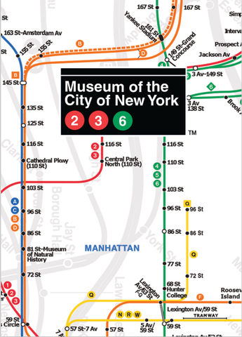 Museum of the City of New York MTA Notebook (5x7 inch)