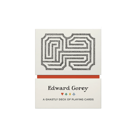 Edward Gorey: A Ghastly Deck of Playing Cards