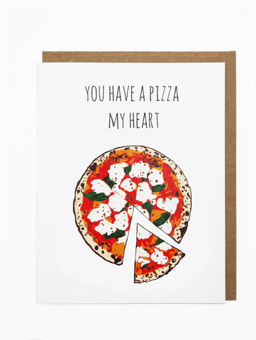 Card: Pizza Heart