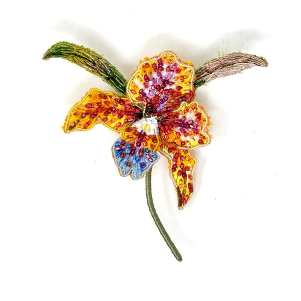 Queen of Orchids Brooch Pin