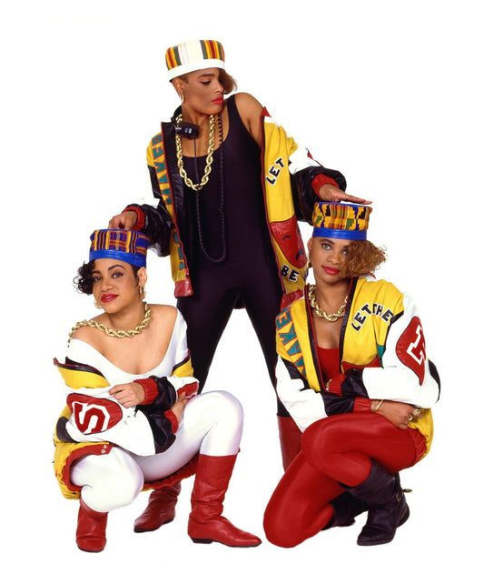 Salt 'n Pepa, Nueva York 1987 por Janette Beckman
