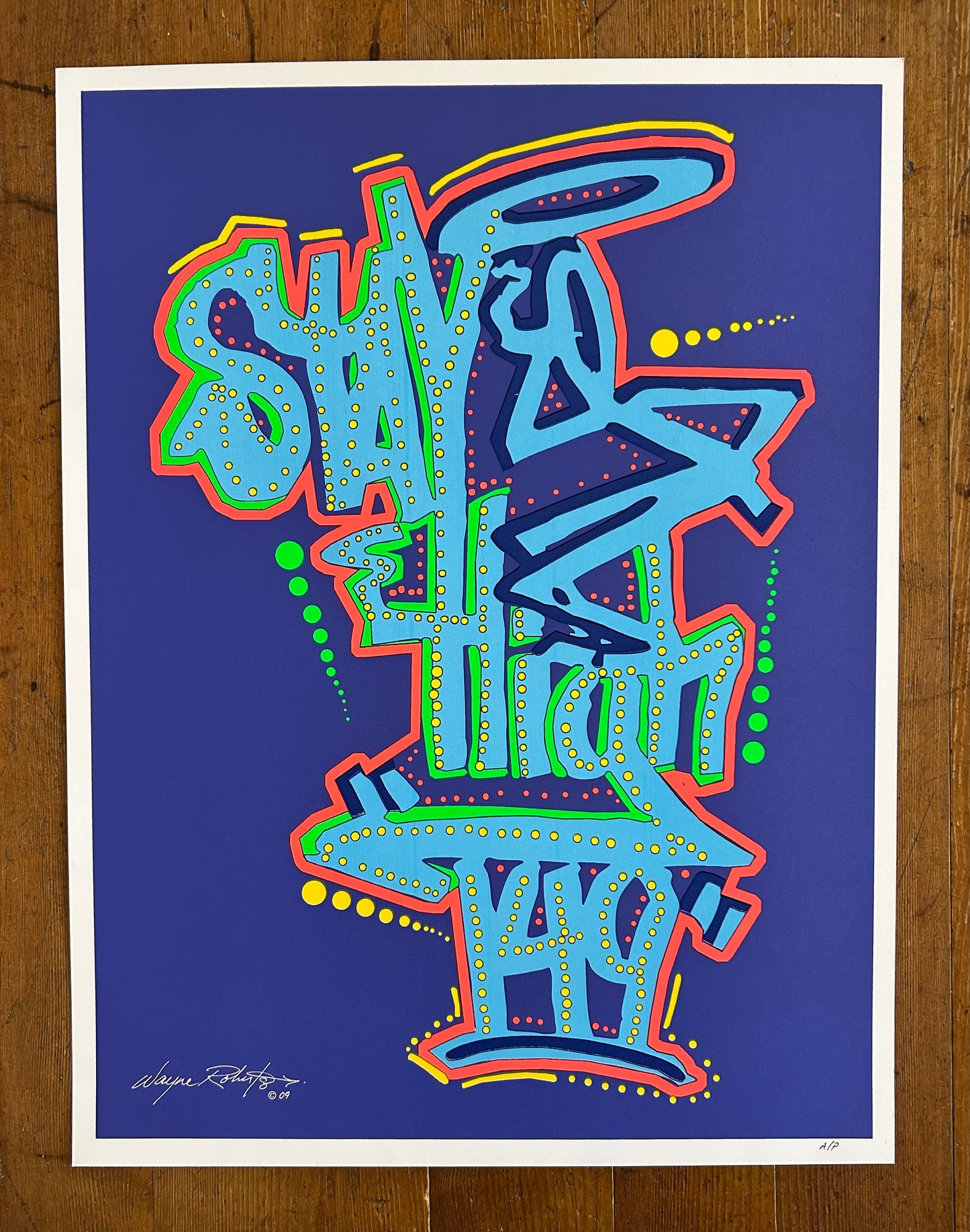 Estampa: Stay High 149 con Stick Man, de Wayne Roberts "Stay High 149", 2009