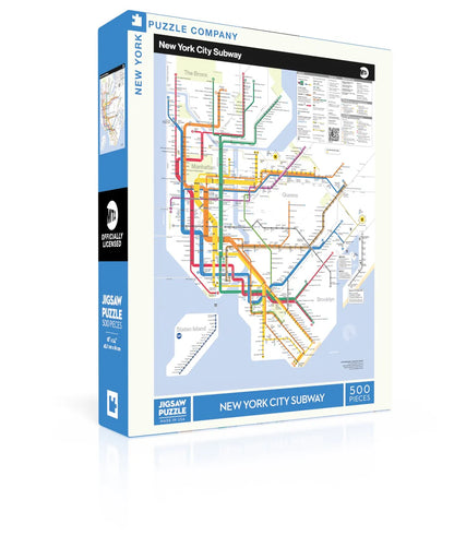 Puzzle: New York Subway Map