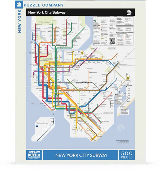 Rompecabezas: Mapa del metro de Nueva York