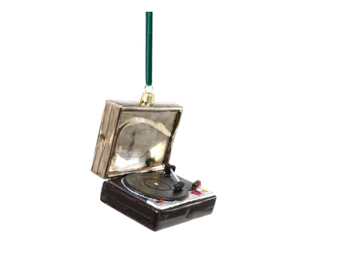 Ornament: Vintage Turntable Record Player
