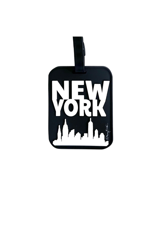 Etiqueta para equipaje: Gráfico de Nueva York