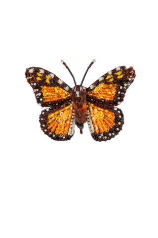 Wanderer Monarch Butterfly Brooch