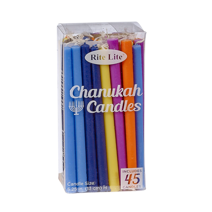 Candles: Chanukah Multicolor