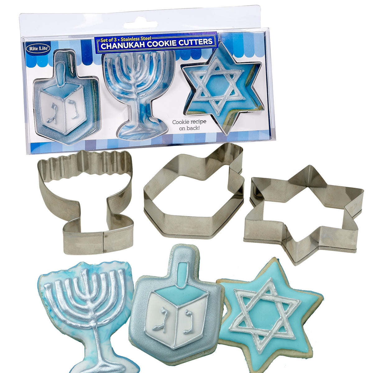 Chanukah Cookie Cutter Set