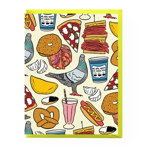 Card: New York City Pattern