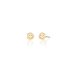 Earrings: Happy Face Studs