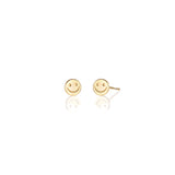 Earrings: Happy Face Studs