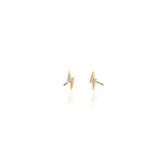 Pendientes: Pendientes de Rayo con Cristales