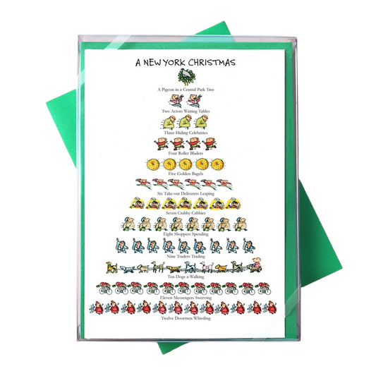 Tarjetas Navideñas en Caja: Una Navidad en Nueva York