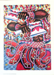 Print: My South Bronx Shango, by Manny Vega