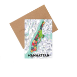 Card: Manhattan Neighborhoods Map