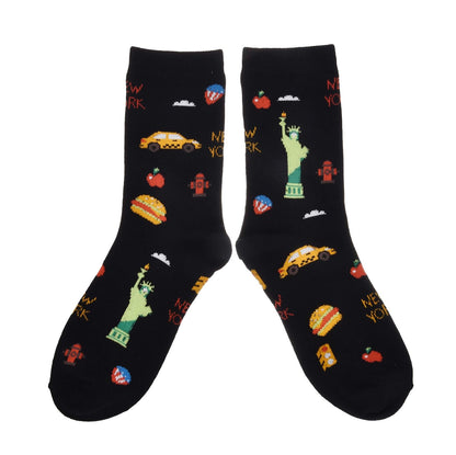 Cartoon Icon Socks