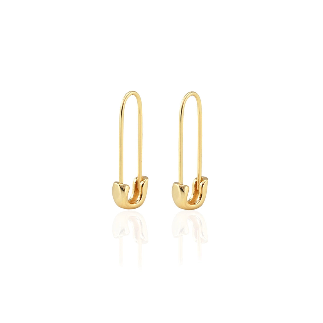 Pendientes: Aros de imperdible