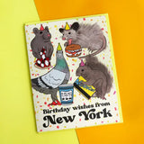 Card: NYC Party Animal Birthday