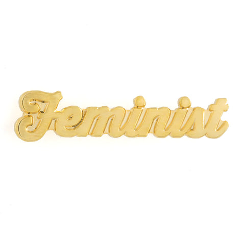 Pin: Feminist Gold