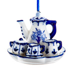 Ornament: Afternoon Tea Ornament, Delft Blue