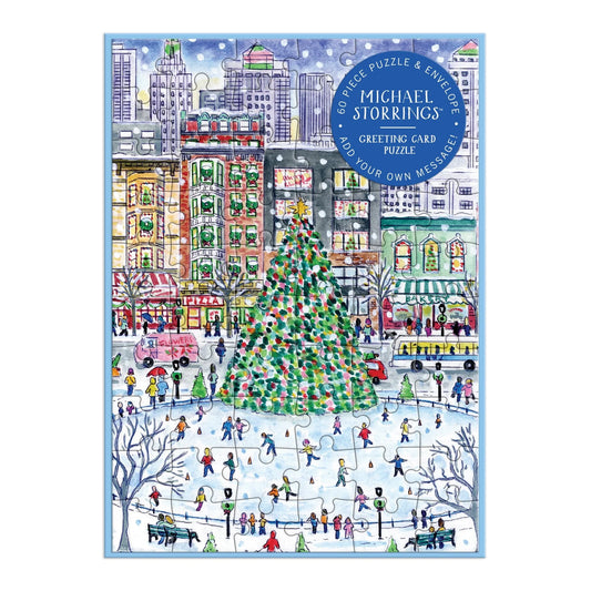 Rompecabezas de tarjetas de Navidad: Michael Storrings