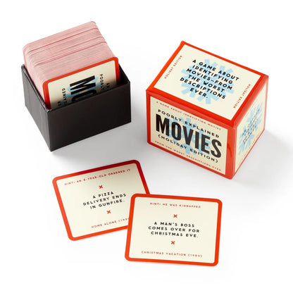 Poorly Explained Movies Card Game: Holiday Edition